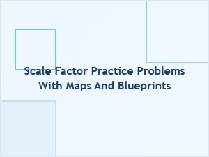 Applying Scale Factors with Maps and Blueprints